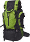 vidaXL - Rugzak - hiking - XXL - 75 - L - zwart - en - groen