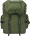 vidaXL - Rugzak - legerstijl - 65 - L - groen