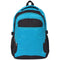 vidaXL - Rugzak - voor - school - 40 - L - zwart - en - blauw