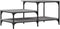 vidaXL - Salontafel - 100 - x - 50,5 - x - 45 - cm - bewerkt - hout - grijs - sonoma