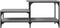 vidaXL - Salontafel - 100 - x - 50,5 - x - 45 - cm - bewerkt - hout - grijs - sonoma