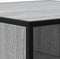 vidaXL - Salontafel - 100x100x30 - cm - bewerkt - hout - en - metaal - grijs - sonoma