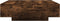 vidaXL - Salontafel - 100x100x31 - cm - bewerkt - hout - gerookt - eikenkleurig