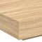 vidaXL - Salontafel - 100x100x31 - cm - bewerkt - hout - sonoma - eikenkleurig
