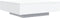 vidaXL - Salontafel - 100x100x31 - cm - bewerkt - hout - wit