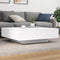 vidaXL - Salontafel - 100x100x31 - cm - bewerkt - hout - wit