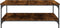 vidaXL - Salontafel - 100x100x40 - cm - bewerkt - hout - gerookt - eikenkleurig