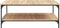 vidaXL - Salontafel - 100x100x40 - cm - bewerkt - hout - sonoma - eikenkleurig