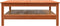 vidaXL - Salontafel - 100x100x40 - cm - massief - grenenhout - wasbruin