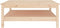 vidaXL - Salontafel - 100x100x40 - cm - massief - grenenhout