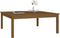 vidaXL - Salontafel - 100x100x40 - cm - massief - grenenhout - honingbruin