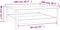 vidaXL - Salontafel - 100x100x40 - cm - massief - grenenhout - wit