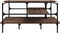 vidaXL - Salontafel - 100x100x48,5 - cm - bewerkt - hout - bruin - eikenkleur