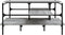 vidaXL - Salontafel - 100x100x48,5 - cm - bewerkt - hout - grijs - sonoma