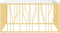 vidaXL - Salontafel - 100x100x50 - cm - roestvrij - staal - en - glas