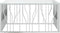 vidaXL - Salontafel - 100x100x50 - cm - roestvrij - staal - en - glas