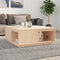 vidaXL - Salontafel - 100x101x40,5 - cm - massief - grenenhout