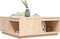 vidaXL - Salontafel - 100x101x40,5 - cm - massief - grenenhout