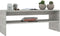 vidaXL - Salontafel - 100x40x40 - cm - bewerkt - hout - betongrijs