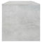 vidaXL - Salontafel - 100x40x40 - cm - bewerkt - hout - betongrijs