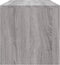 vidaXL - Salontafel - 100x40x40 - cm - bewerkt - hout - grijs - sonoma - eikenkleurig