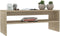 vidaXL - Salontafel - 100x40x40 - cm - bewerkt - hout - sonoma - eikenkleurig