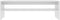 vidaXL - Salontafel - 100x40x40 - cm - bewerkt - hout - wit