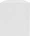 vidaXL - Salontafel - 100x40x40 - cm - bewerkt - hout - wit