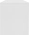 vidaXL - Salontafel - 100x40x40 - cm - bewerkt - hout - wit