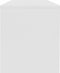 vidaXL - Salontafel - 100x40x40 - cm - bewerkt - hout - wit