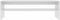 vidaXL - Salontafel - 100x40x40 - cm - bewerkt - hout - wit