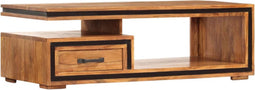 vidaXL - Salontafel - 100x45x33 - cm - massief - acaciahout