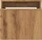 vidaXL - Salontafel - 100x48x40 - cm - bewerkt - hout - artisanaal - eikenkleurig