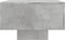 vidaXL - Salontafel - 100x49,5x31 - cm - bewerkt - hout - betongrijs