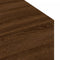 vidaXL - Salontafel - 100x49,5x31 - cm - bewerkt - hout - bruin - eikenkleur