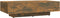 vidaXL - Salontafel - 100x49,5x31 - cm - bewerkt - hout - gerookt - eikenkleurig