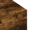 vidaXL - Salontafel - 100x49,5x31 - cm - bewerkt - hout - gerookt - eikenkleurig