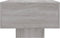 vidaXL - Salontafel - 100x49,5x31 - cm - bewerkt - hout - grijs - sonoma - eikenkleur
