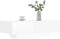 vidaXL - Salontafel - 100x49,5x31 - cm - bewerkt - hout - hoogglans - wit