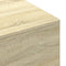 vidaXL - Salontafel - 100x49,5x31 - cm - bewerkt - hout - sonoma - eikenkleurig