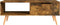 vidaXL - Salontafel - 100x49,5x43 - cm - bewerkt - hout - gerookt - eikenkleurig