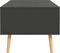 vidaXL - Salontafel - 100x49,5x43 - cm - bewerkt - hout - grijs