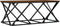 vidaXL - Salontafel - 100x49x40 - cm - bewerkt - hout - bruin - eikenkleur