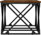 vidaXL - Salontafel - 100x49x40 - cm - bewerkt - hout - bruin - eikenkleur