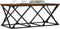 vidaXL - Salontafel - 100x49x40 - cm - bewerkt - hout - bruin - eikenkleur