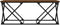 vidaXL - Salontafel - 100x49x40 - cm - bewerkt - hout - bruin - eikenkleur