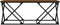 vidaXL - Salontafel - 100x49x40 - cm - bewerkt - hout - bruin - eikenkleur