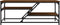 vidaXL - Salontafel - 100x49x40 - cm - bewerkt - hout - bruin - eikenkleur