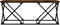 vidaXL - Salontafel - 100x49x40 - cm - bewerkt - hout - gerookt - eikenkleurig
