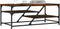 vidaXL - Salontafel - 100x49x40 - cm - bewerkt - hout - gerookt - eikenkleurig